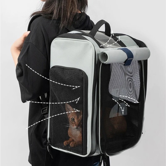 HiDream | Outing Breathable Pet Carrier Backpack - Picture 5 of 13
